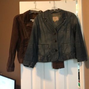 Lot of 2 Abercrombie jackets
